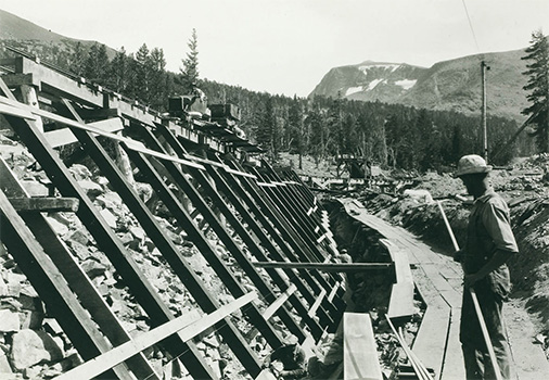 tioga dam construction